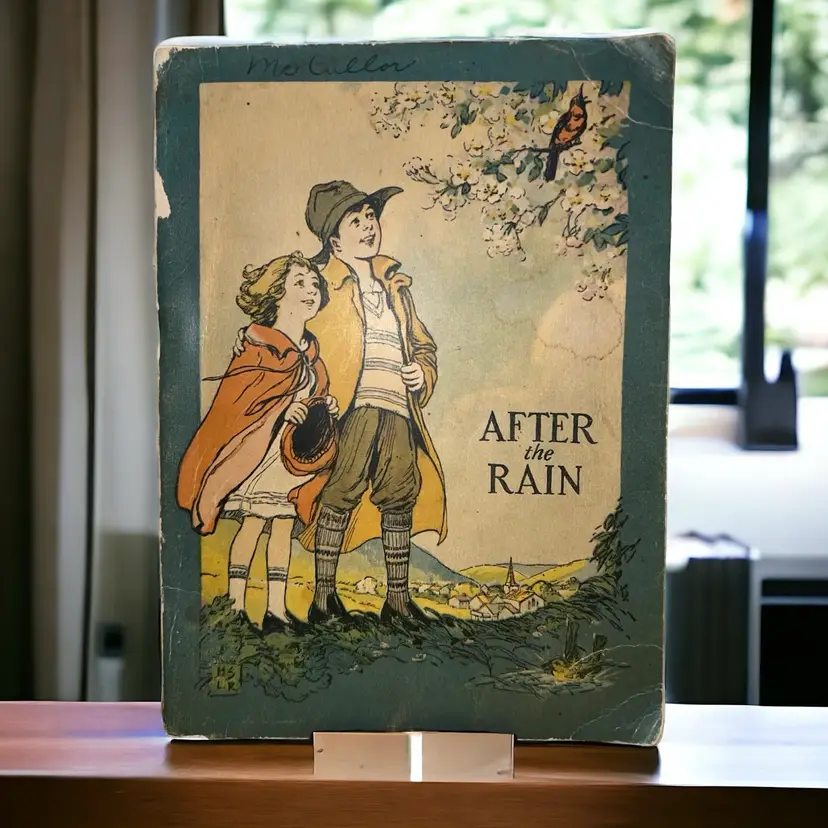 After the Rain Grace T. Hallock Cleanliness Institute 1927 Color Illustration