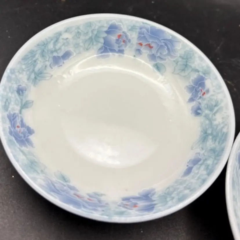 Porcelain Dipping Bowl, trinket dish, Chinese, Numbered 116, unknown maker