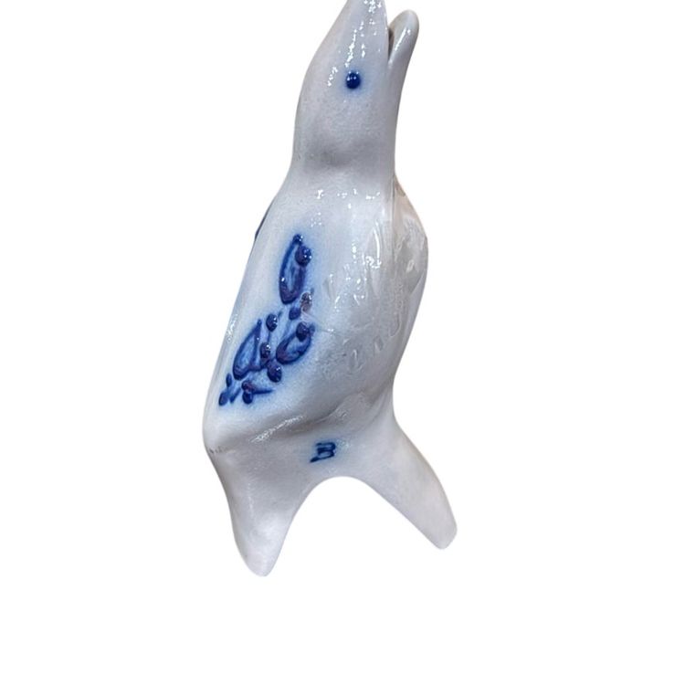 Vintage Salmon Falls Pie Bird - Made In NH Salmon Falls Pottery - 5”