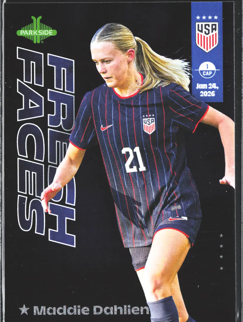 Maddie Dahlien FOIL Soccer Card Parallel USWNT ~125 Made 2026 Fresh Faces