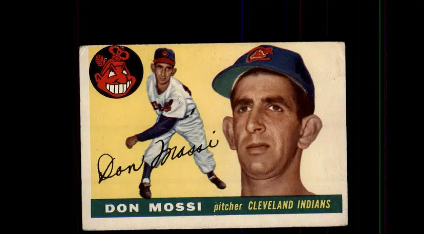 1955 Topps #85 Don Mossi - (pk-tl1) - Cleveland Indians