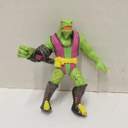 VTG Scum Lizard : 1991 Galoob Trash Bag Bunch Mini Action Figure Toy