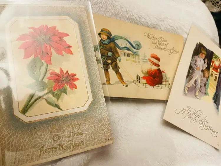 #2 Trio of Antique Postcards