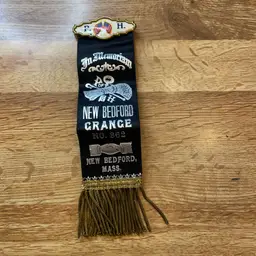 Antique Patrons Of Husbandry Memorial Ribbon