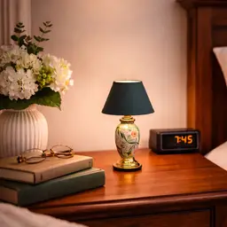 Small Floral Night Lamp