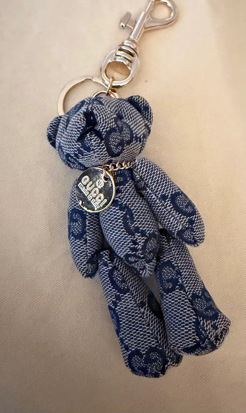 Upcycled Gucci Bear Bag Charm