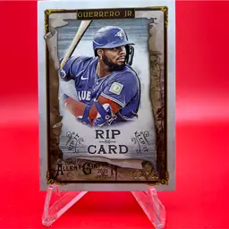 Vladimir Guerrero Jr 2025 Topps Allen & Ginter Rip Card 185/199 Unripped Toronto Blue Jays