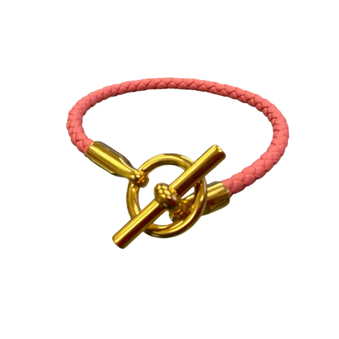Hermes Pink Bracelet