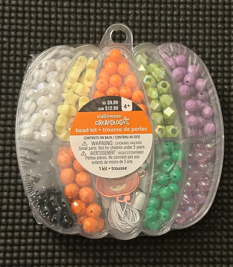 Creatology Halloween Craft Bead Set NWT