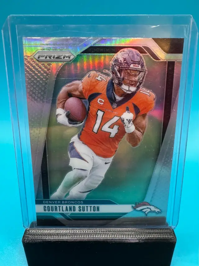 Courtland Sutton Prizm Silver Denver Broncos