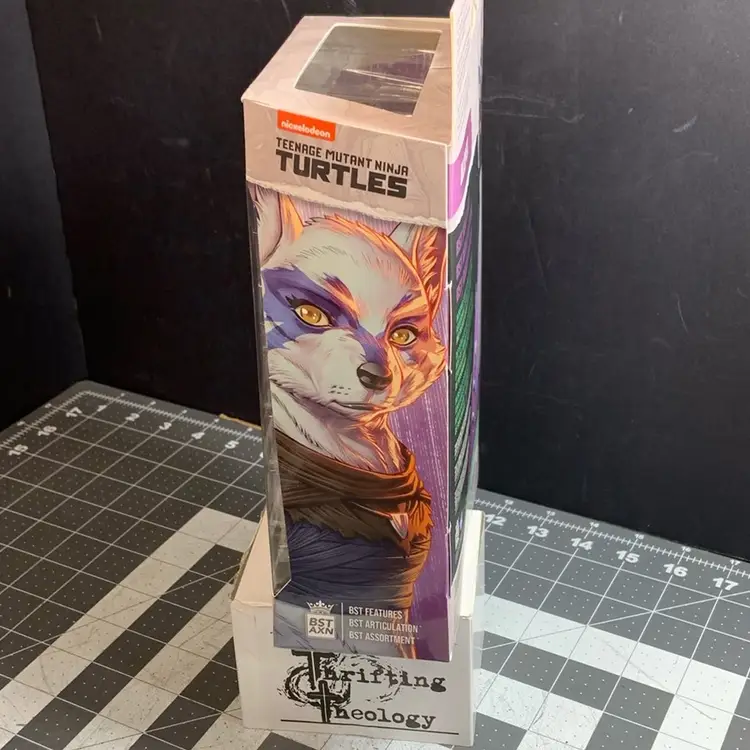 Alopex TMNt Action Figure Nickelodeon BST AXN Boxed Figure New