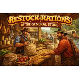 4a Plant on screen - restock rations