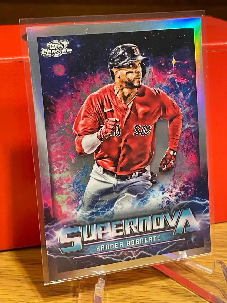 Supernova Xander Bogaerts 2022 Cosmic Chrome SN-20 - Boston Red Sox 