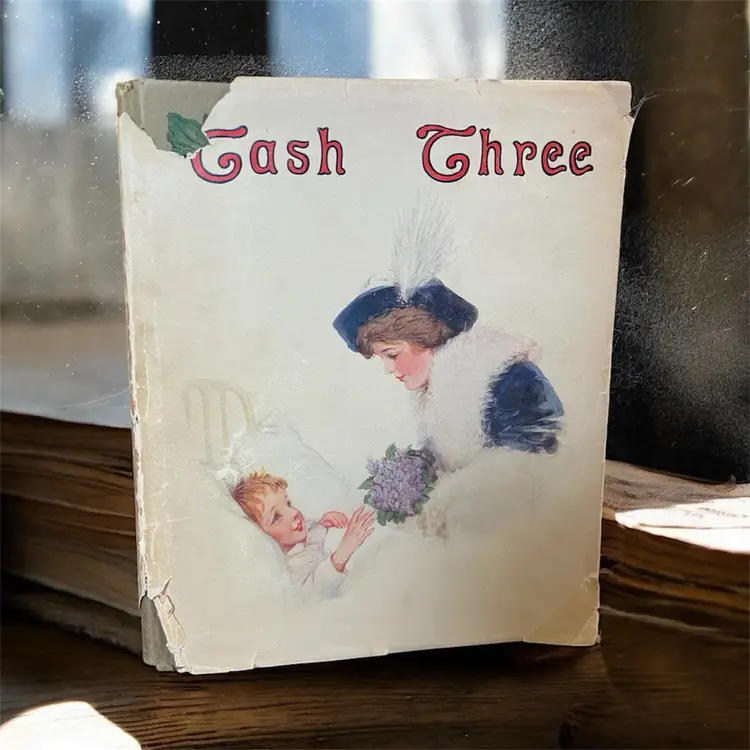 Antique 1906 Cash Three Book