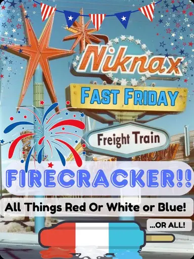 🐞FFFT: Firecracker! Shop Red or White or Blue or ALL🐞with Ladybugminor🐞