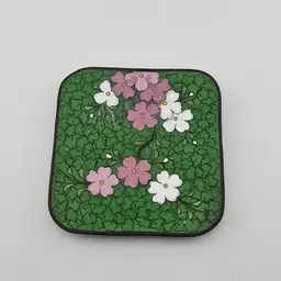 Green Small Cloisonne Trinket Dish