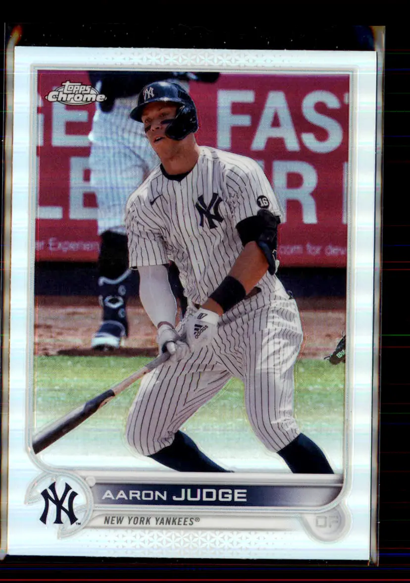 Aaron Judge 2022 Topps Chrome Refractor #99 - New York Yankees - (2-85)