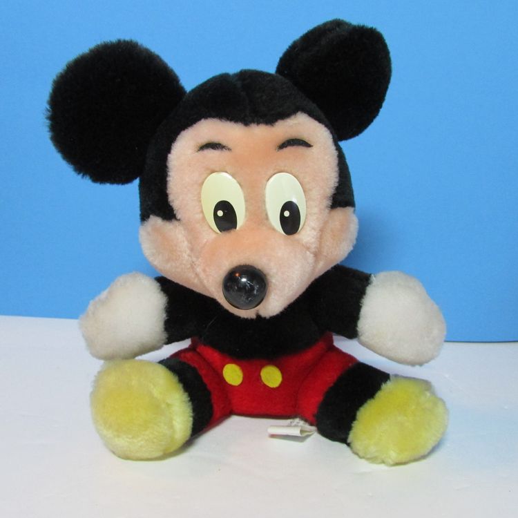 vintage Walt Disney World Mickey Mouse stuffed animal
