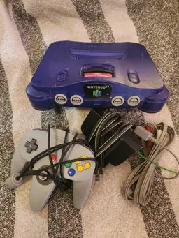 Futuristic Grape N64 Bundle