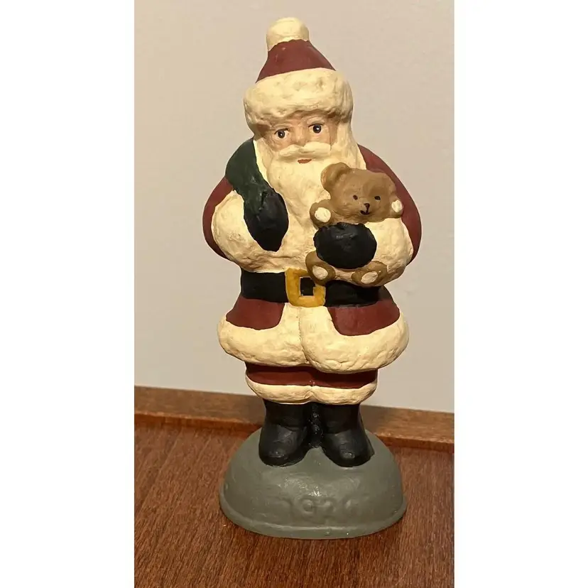 Vintage Carolyn Carpin Santa The StoryBook Collection, 4 1/2" tall