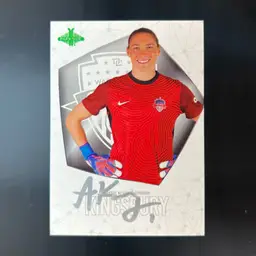 Aubrey Kingsbury 2022 Parkside NWSL Autograph Washington Spirit Soccer Card