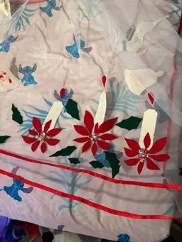 Transparent  Cloth To Put On Table Christmas 96” Long 69” Sides