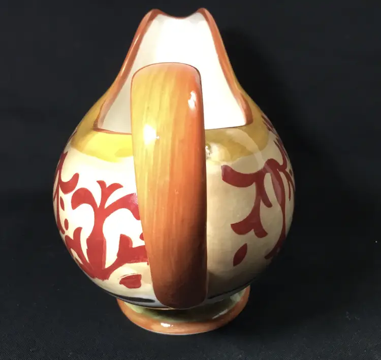 Home stoneware gravy boat, American Simplicity, Mediterranean style, Villa