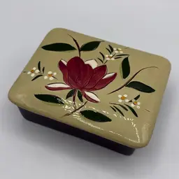 Stangl Pottery Magnolia Pattern Lidded Dish