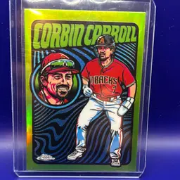 Corbin Carroll 2024 Topps Chrome Ultra Violet All Stars Arizona Diamondbacks