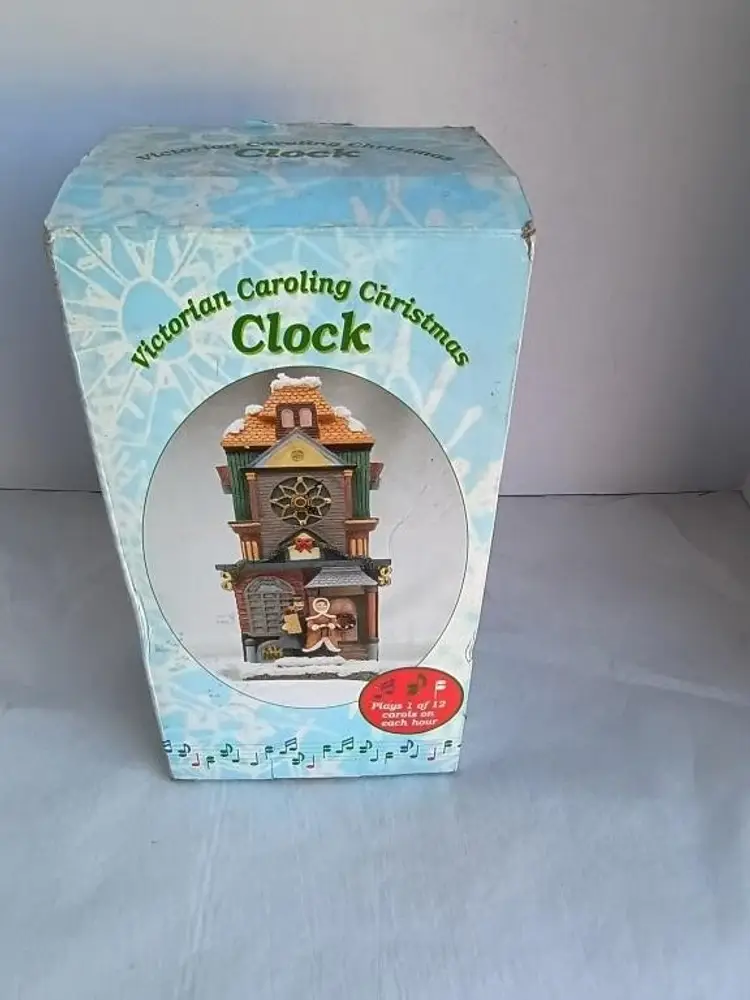 70'3 Victorian Caroling Christmas Clock