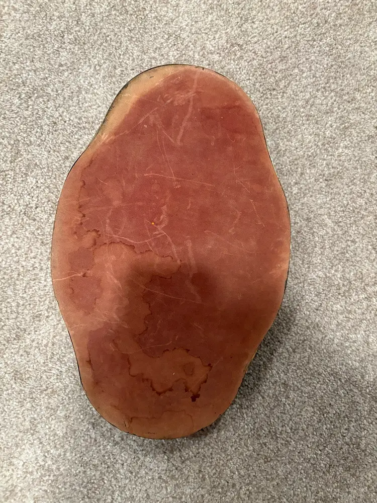 Silver Toned Mirror Tray