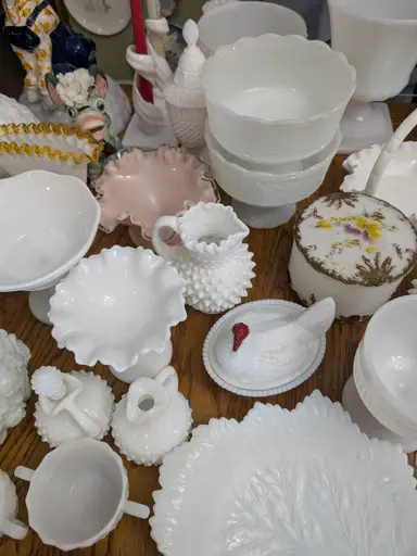 Milk Glass Monday Evening