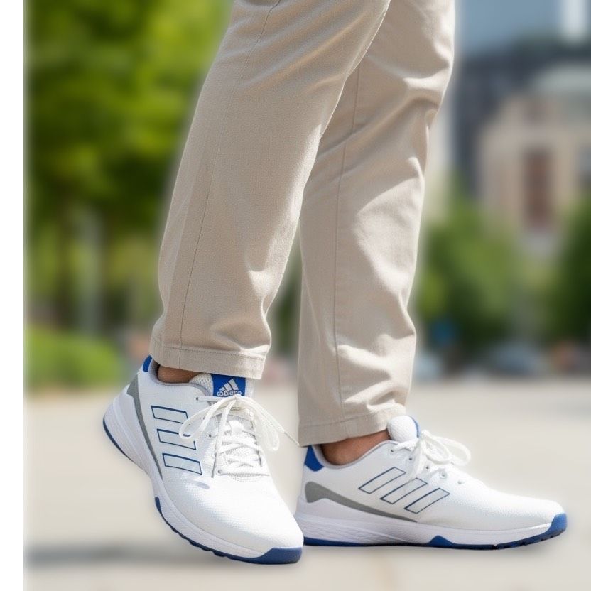 クライヴ Men's Size 11.5- adidas ZX 22 Boost Crystal White Blue