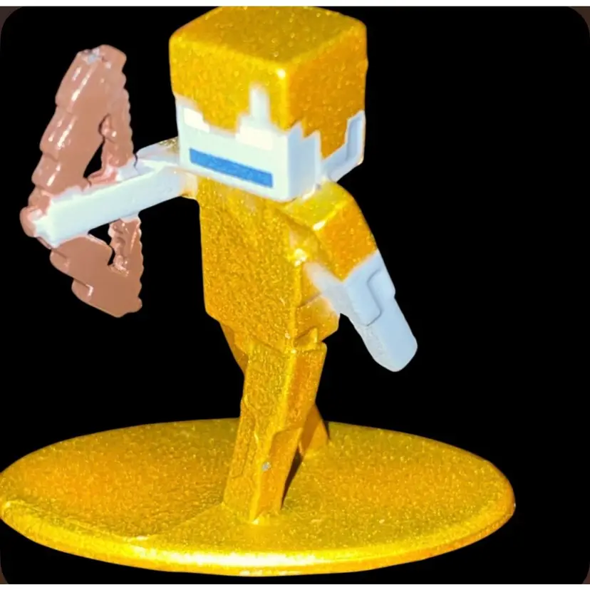 #18- Minecraft New Old Stock Diecast Metal Collector Figurine As Pictured