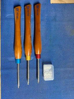 Set Of Three Carter AXE Hybrid Carbide Woodturning Tools