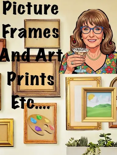 Round 2 Plus New Items! Lower Prices! Art, Frames Etc