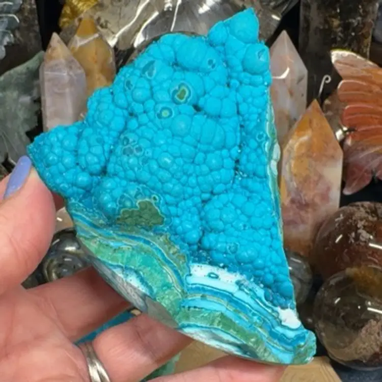 Malachite W/ Chrysocolla 60C