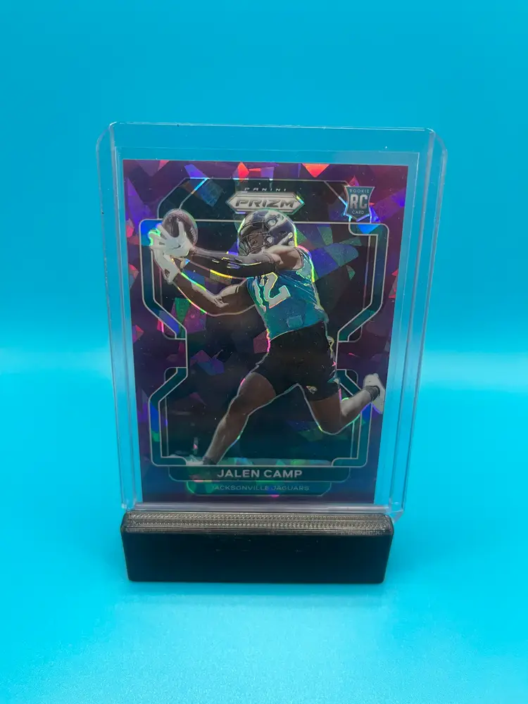 Jalen Camp Purple Atomic Prizm /225 Houston Texans