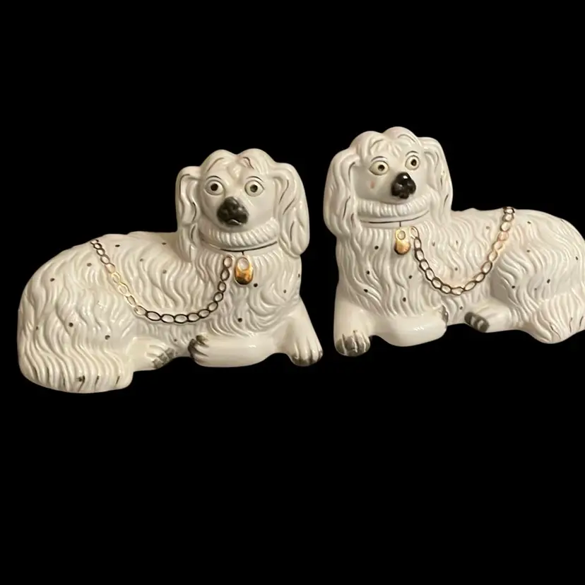 Pair Of Staffordshire Dogs