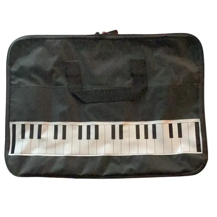 Vintage Never Used Regal Gifts Corporation Piano Sheet Music Zipper Bag 16 x 11.5 Inches
