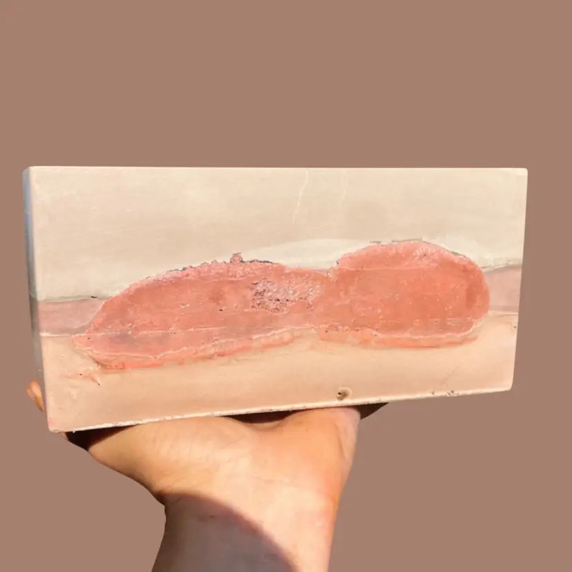 7.5”x3.5” Landscapes Rectangle Concrete Planter