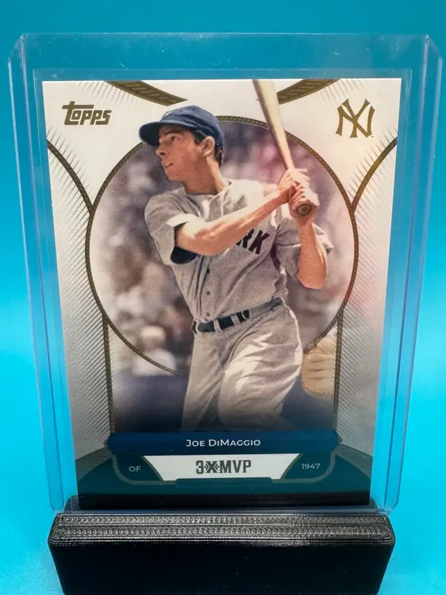 Joe DiMaggio Topps Welcome To The Club 3X MVP New York Yankees