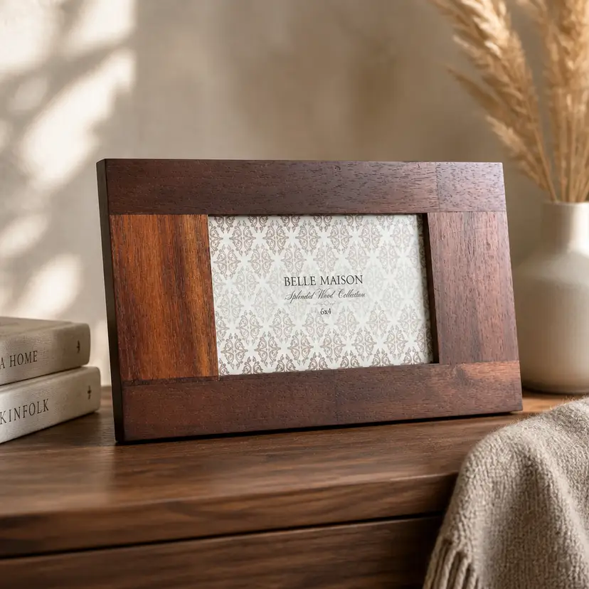Belle Maison Splendid Wood 4x6 or 6x4 Picture Frame