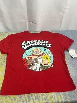Captain Underpants Kids Tshirt XS
