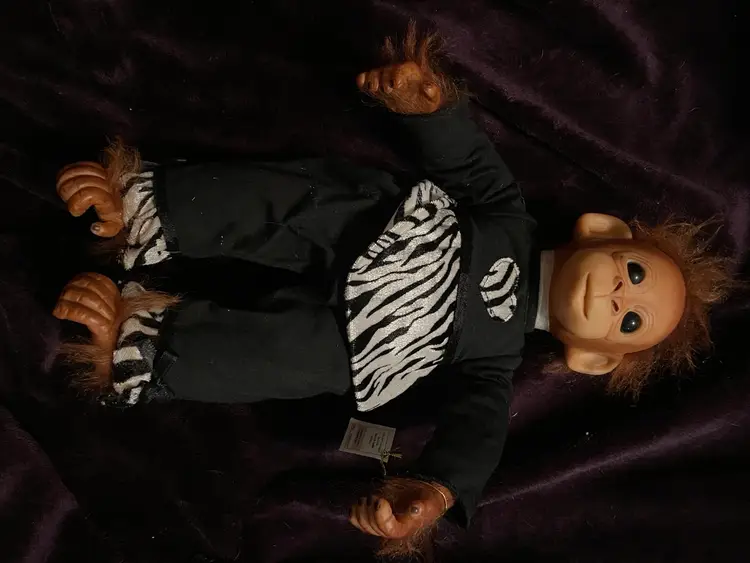 Ashton Drake monkey little binti