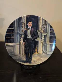 Gone With The Wind "Rhett" Limited Edition Collectors Plate