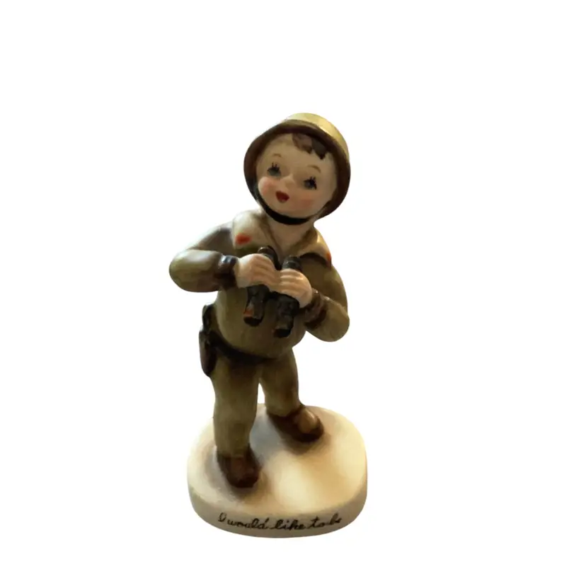 RARE Vintage 1957 “I Would Like To Be” Cadet/Boy Scout Figurine