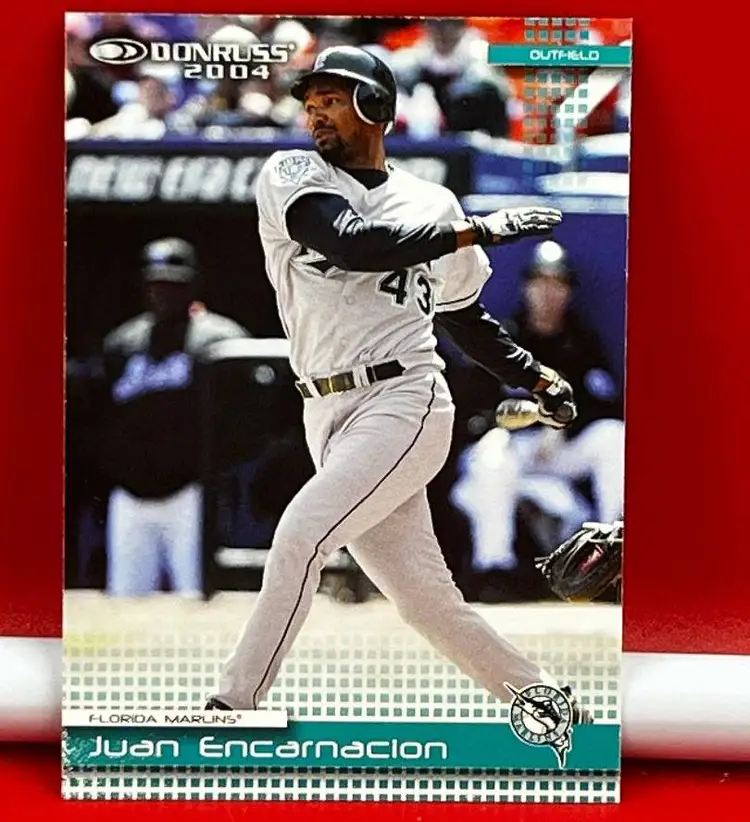 2004 Donruss Collector Baseball Trading Card Marlins Juan Encarnacion #270