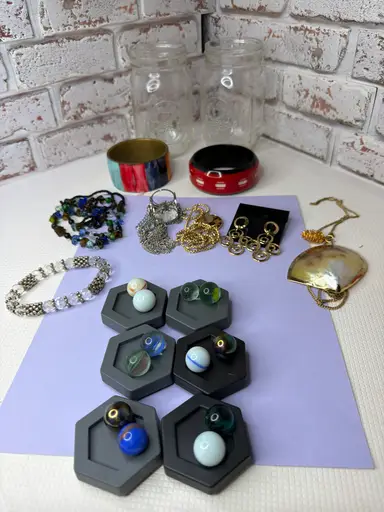 Jewelry Or Marbles Or Jar