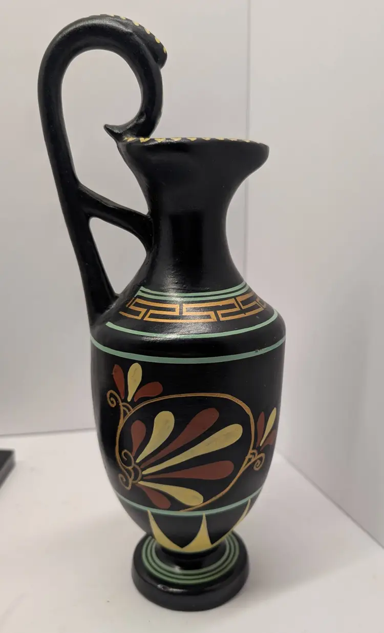 Greek class import company pottery pitcher